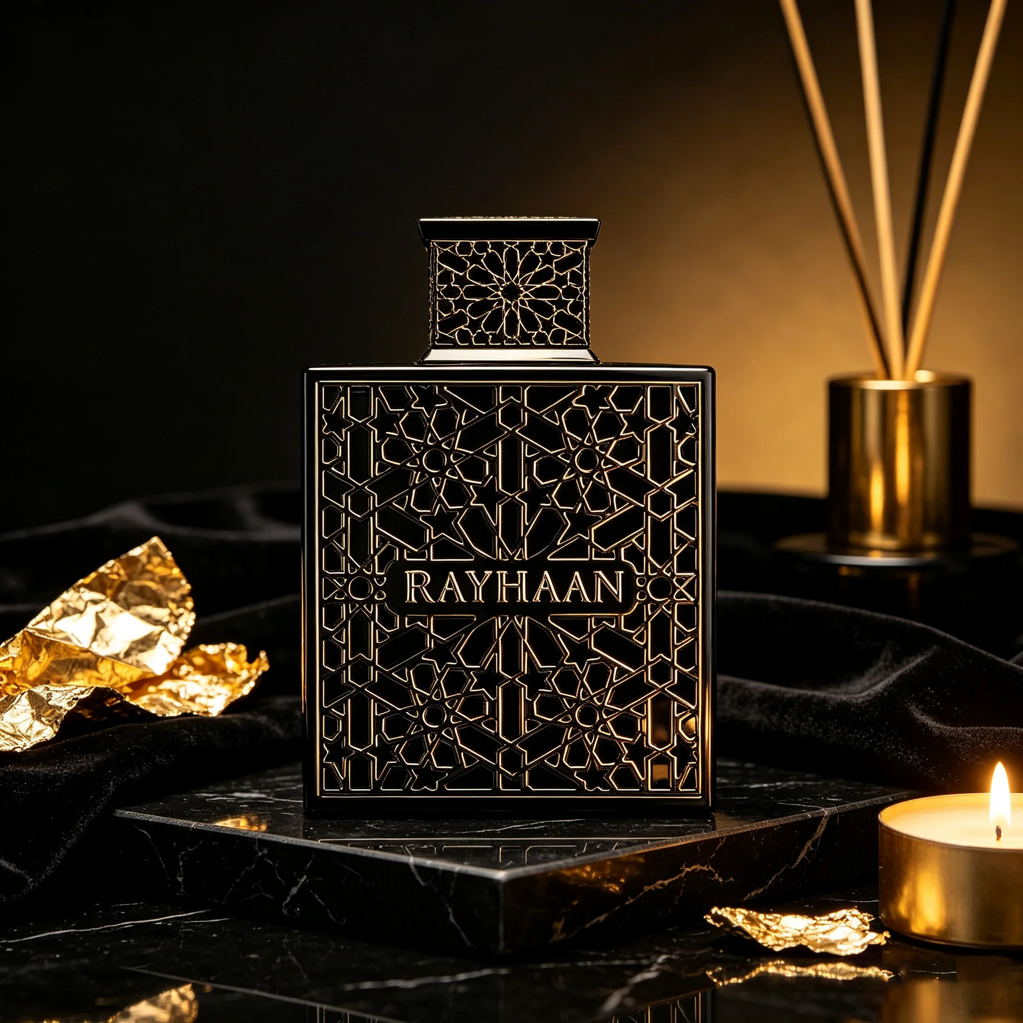A432f2ddac5b04daa8d7613d5eb9f7078p.webp Rayhaan Obsidian Men’s EDP – Woody Spicy Amber, Long-Lasting, 3.4 fl oz / 100 ml - Image 1