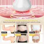 Lymphatic Drainage Massager Anti Cellulite Body Sculpting Machine for Stretch Marks Hot Compress Heating Vibration Pulse LED Light Therapy Belly Fat Burner Weight Loss Skin Tightening Slimming Device Electric Massager Pain Relief Legs Arms Back - Image 6