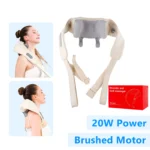 Foreverlily 26W Brushless Motor Neck And Shoulder Massager Wireless Shoulder And Back Kneading Massage Shawl Neck masajeador - Image 9