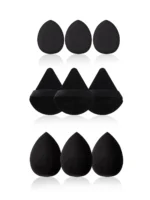 27/14/9/1PCS Professional Makeup Brush Set 14 Brushes, Makeup Sponge, Powder Puff, Makeup Bag, Eyebrow Razor, Cleaning Tools - Image 8