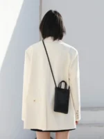 CHIC VEN Women's Blazer Korean Casual Solid Long Sleeve Coats All-match Office Lady Elegant Fashion Clothing Spring Autumn 2026 - Image 2