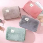 Rechargeable Hot Water Bottle Cute Electric Hand Warmer EU Plug Reusable Hot Compress Bag Heating Pad Hand Pocket Warmer - Image 2