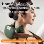 2026 Bionic Neck Shoulder Massager N7 Kneading Massager Shawl 3-Level Modes Neck Cervical Waist Leg Body Muscles Massage Pillow - Image 2