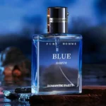 Pure Homme Blue Parfum for Men 30ml Long-lasting Scent Fresh Marine Aquatic Woody Note Cologne Spray Business Male Fragrance - Image 2