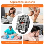 42 Heads Fascia Gun Wireless Vibration Body Massage Gun 9 Speed Red Light Deep Tissue Muscle Relax Massager for Gym Office Home - Image 7