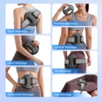 Portable Mini Fascia Ring Massager, Bionic High Frequency Vibration, Comfortable Multifunctional Muscle Massage Tool for Deep Tissue Relief - Image 4