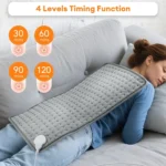 30*60cm Electric Heating Pads for Back Neck Shoulder Home Office Washable Winter Warm Blanket 4 Timer 9 Temperature Control - Image 2