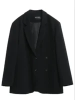 CHIC VEN Women's Blazer Korean Casual Solid Long Sleeve Coats All-match Office Lady Elegant Fashion Clothing Spring Autumn 2026 - Image 7