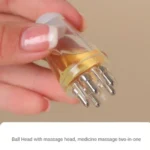 6ml Scalp Applicator Mini Head Massager Roller Ball Brush Hair Growth Essential Oil Medicine Liquid Applicator Massage Comb - Image 4