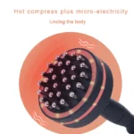 Electric Meridian Massage Brush Portable Warm Body Massager for Neck Shoulder Back Legs and Abdomen - Image 6