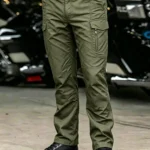 Men's Flex Tactical Pants, Lightweight Ripstop Tactical Cargo Pants, Outdoor Commuting and Training Pants, Abrasion-Resistant, Water Resistant Cargo Pants, Work Pants Multi Pockets Hiking Outdoor Casual Pants, Durable Trousers,  (No Belt, Army Green)