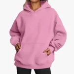 New Women Casual Hoodies Men and Women Fleece Warm Hoodies Spring Autumn Pullovers Fashion Multiple Colour Oversized Sweatshirts - Image 2