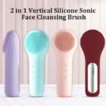 Sonic Waterproof Facial Cleansing Brush for Men & Women Rechargeable Exfoliating Electric Face Scrubber Cleanser Brush - Image 6