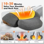 3-in-1 Neck Massager Pillow for Shoulder Deep Tissue , with Heating and Traction Function, Hump Corrector for Women - Image 5