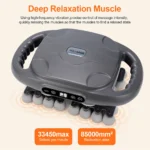 42 Heads Fascia Gun Wireless Vibration Body Massage Gun 9 Speed Red Light Deep Tissue Muscle Relax Massager for Gym Office Home - Image 2