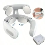 Cervical Massager 16 Modes USB Smart Pulse Heating 4 Neck Massager for Neck Tension Neck Massager Vibrator Heating Massager