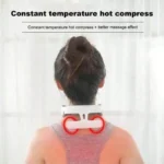 Cervical Massager 16 Modes USB Smart Pulse Heating 4 Neck Massager for Neck Tension Neck Massager Vibrator Heating Massager - Image 5