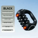 9 Speed Spin Red Light Massager Roller Whole Body Deep Tissue Muscle Relief Massage Stick Handheld for Leg Foot Calf Back Recove - Image 5