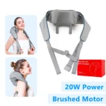 Foreverlily 26W Brushless Motor Neck And Shoulder Massager Wireless Shoulder And Back Kneading Massage Shawl Neck masajeador - Image 10