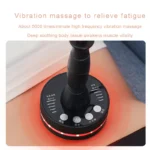 Electric Meridian Massage Brush Portable Warm Body Massager for Neck Shoulder Back Legs and Abdomen - Image 5