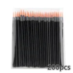 100/200pcs Disposable Nail Art Brushes Eyeliner Makeup Tools Manicure Painting Pen Brush Set for Professional & Home Use - Image 11