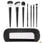 7Pcs Crocodile Texture Handle Makeup Brush Set with Storage Bag Powder Blush Foundation Eyebrow Cosmetic Brushes Kit - Image 8