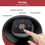 Rechargeable Smart Cupping Device, 12 Adjustable Suction Levels with LCD Display, Electric Heating Vacuum Massage Cup for Body Relaxation - Image 7