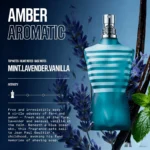 Jean Paul Gaultier Le Male Eau De Toilette - Long Lasting Amber Aromatic Cologne for Men with Fresh Mint, Lavender & Sensual Vanilla - Luxury Men's Cologne Spray - Image 4