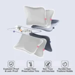 Rechargeable Hot Water Bottle Cute Electric Hand Warmer EU Plug Reusable Hot Compress Bag Heating Pad Hand Pocket Warmer - Image 4