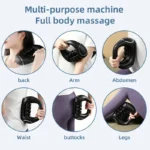 9 Speed Spin Red Light Massager Roller Whole Body Deep Tissue Muscle Relief Massage Stick Handheld for Leg Foot Calf Back Recove - Image 4