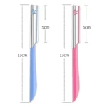 5pcs Eyebrow Epilator Sets for Women Makeup Beauty Eyebrows Hair Removal Styling Tool Steel Blade Facial Sourcil Razor Trimmer - Image 4
