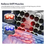 24-Heads Fascia Gun High-Frequency Vibration Body Massage Gun Back and Waist Massager Neck Shoulder Massager Muscle masajeador - Image 4