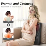 Leercon Neck Massager with Heat, 3D Kneading Massage Pillow for Neck and Back, Shoulder, for Stress Relax at Woman Man Home Office - Image 5