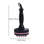 Electric Meridian Massage Brush Portable Warm Body Massager for Neck Shoulder Back Legs and Abdomen - Image 3