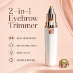 Eyebrow Trimmer Electric Eyebrow Trimmer for Women Face Sharp Rechargeable Eyebrow Razor for Women Trimmer Set Replacement Blade - Image 7