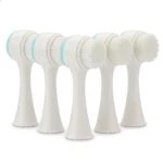 Wholesale 2/5/10PCS Double Side Facial Cleansing Brush Silicone & Soft Hair Manual Massage Facial Wash Brush Makeup Remove Tools - Image 14