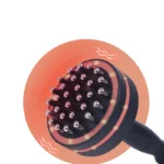 Electric Meridian Massage Brush Portable Warm Body Massager for Neck Shoulder Back Legs and Abdomen - Image 2