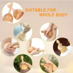 Wood Massage Maderoterapia Massager Roller Anti Cellulite Slimming Gua Sha Massager For Body Back Foot Masajeador - Image 6