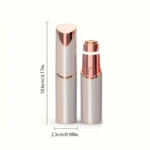2-in-1 Facial and Eyebrow Trimmer, USB Charging Hair Removal Device, Women's Lipstick Shaver, Suitable for Face, Lips, and Body - Image 6