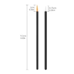 100/200pcs Disposable Nail Art Brushes Eyeliner Makeup Tools Manicure Painting Pen Brush Set for Professional & Home Use - Image 2