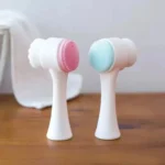 Wholesale 2/5/10PCS Double Side Facial Cleansing Brush Silicone & Soft Hair Manual Massage Facial Wash Brush Makeup Remove Tools - Image 6