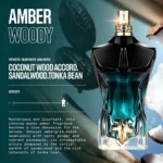 Jean Paul Gaultier Le Beau Eau De Toilette for Men - Long Lasting Addictive Aromatic Woody Mens Cologne with Bergamot, Coconut Wood & Tonka Bean - Designer Fragrance Spray - Image 2