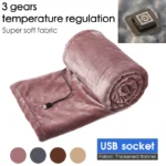Electric Blanket 220V Thicker Automatic Thermostat Electric Heating Blanket Body Warmer Thermal Mattress for Room Blanket heated