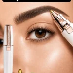 Eyebrow Trimmer Electric Eyebrow Trimmer for Women Face Sharp Rechargeable Eyebrow Razor for Women Trimmer Set Replacement Blade