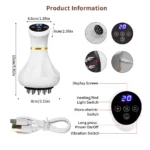 Lymphatic Drainage Massager Anti Cellulite Body Sculpting Machine for Stretch Marks Hot Compress Heating Vibration Pulse LED Light Therapy Belly Fat Burner Weight Loss Skin Tightening Slimming Device Electric Massager Pain Relief Legs Arms Back - Image 8
