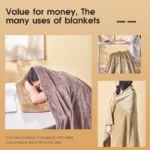 Electric Blanket 220V Thicker Automatic Thermostat Electric Heating Blanket Body Warmer Thermal Mattress for Room Blanket heated - Image 2