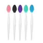 1/5/10Pcs Silicone Nose Cleansing Brush Exfoliating Massage Tools Facial Blackhead Removal Brushes Face Pore Deep Cleaning Wands - Image 8