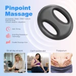 Portable Mini Fascia Ring Massager, Bionic High Frequency Vibration, Comfortable Multifunctional Muscle Massage Tool for Deep Tissue Relief - Image 7