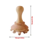 Wood Massage Maderoterapia Massager Roller Anti Cellulite Slimming Gua Sha Massager For Body Back Foot Masajeador - Image 8