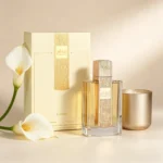 YARA LATTAFA Angham Eau De Parfum 100ML With Original Gift Box Long Lasting Warm Soft Floral Woody Fragrance Unisex Perfume Clear Square Bottle Gold Musical Note Cap Elegant Scent Wedding Holiday Gift for Men Women
